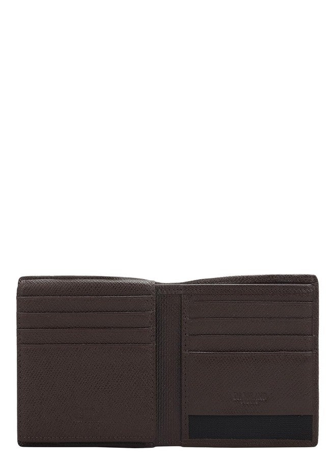 Da Milano RFID Protected Leather Wallet for Men with Card Slot - Brown - Image 3